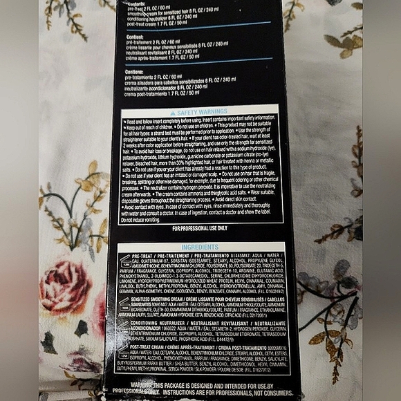 Matrix Opti Smooth Hair Straightener (Sensitized Hair) ~New ☆Discontinued, Rare☆ - Picture 2 of 6